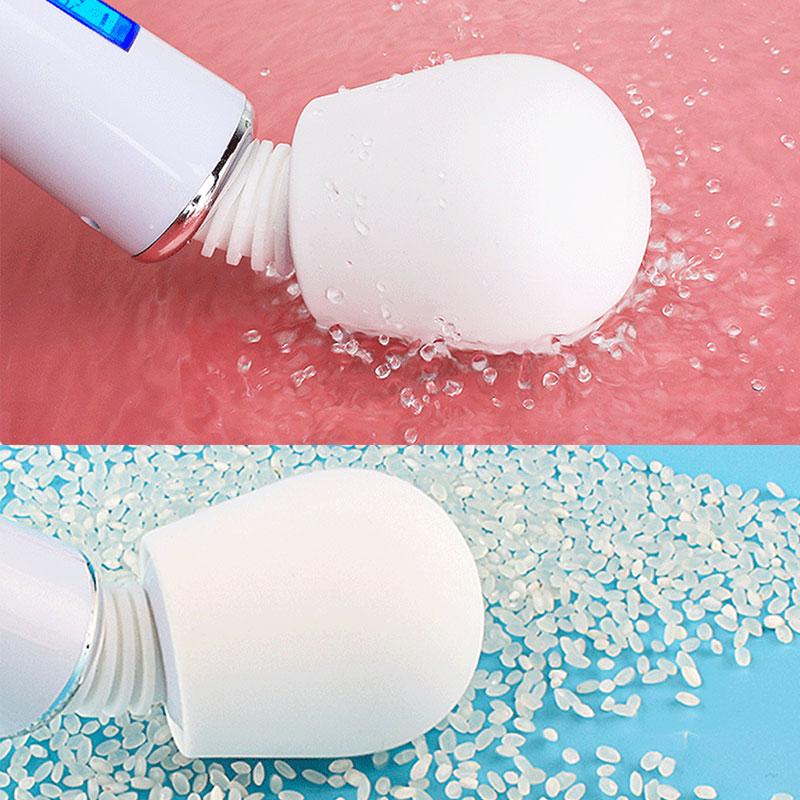 Silicone LCD Big Vibrator AV Magic Wand for Women Clitoris Stimulator Sex Toy for Couples Female Vagina Vibrating Masturbator