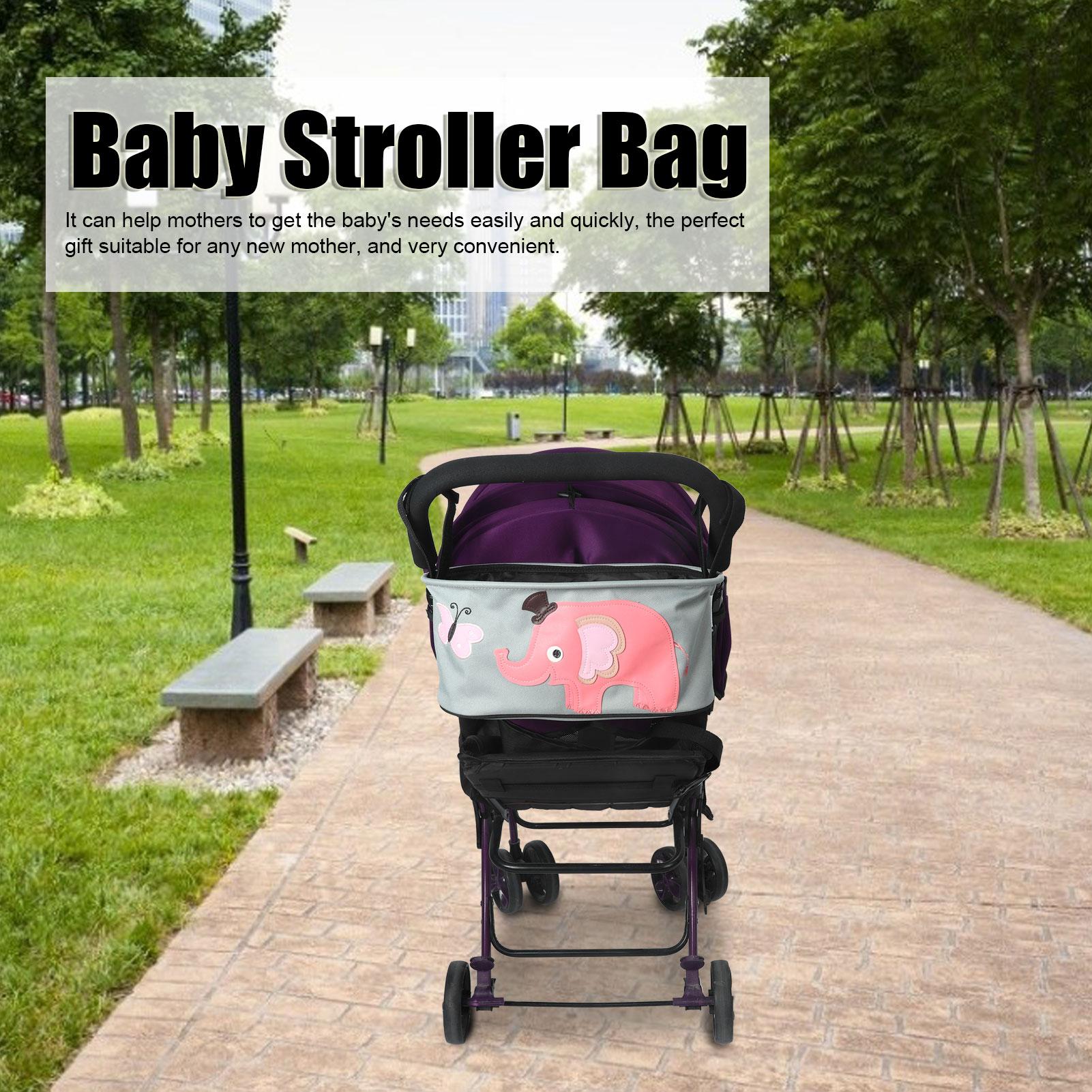 Sac Suspendu pour Poussette avec 4  et Tissu Oxford