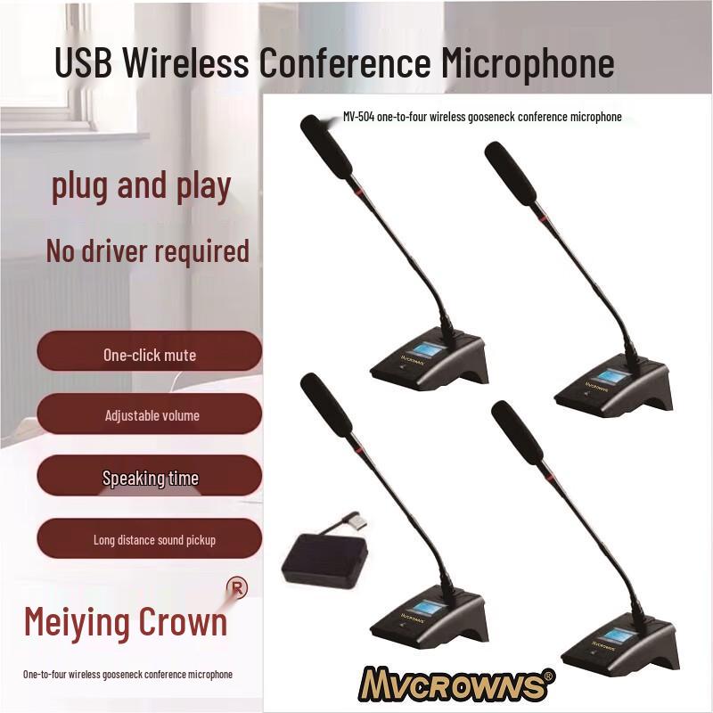 MVCORWNS Wireless Conference Microphone System