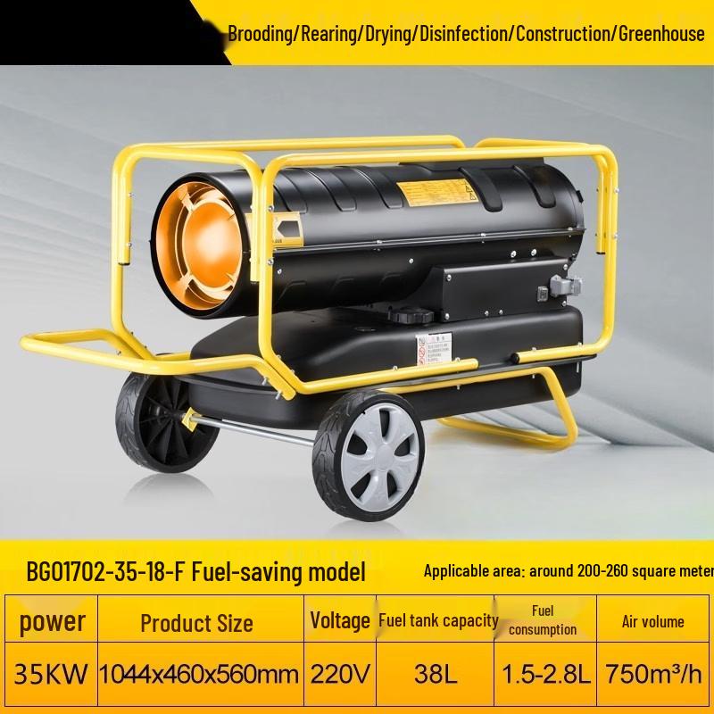 Industrial Diesel Fuel Heater 35KW, Energy-Saving Upgrade