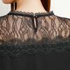 19mm Heavyweight Mulberry Silk French Lace Elegant and High-end Camisole Vest Women's Versatile T-shirt Top