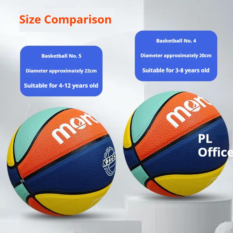 Mortan Authentic Children'S Basketball No. 5 And No. 4 Student Basketball Primary School Youth Anti Slip And Wear Resistant