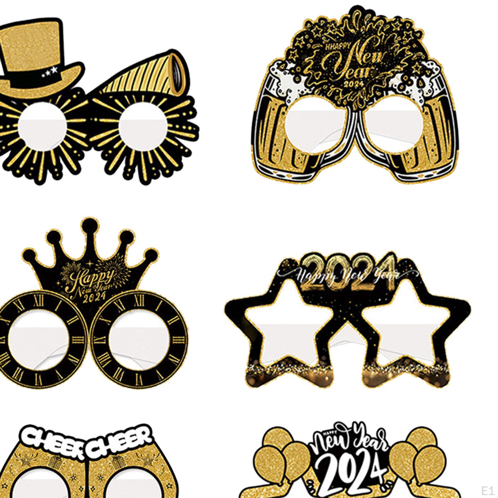 12 лет украшения для очков оправа аксессуары для костюмов забавные счастливые очки — фото 3