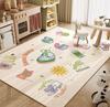 Cartoon Children's Carpet Study Toy Reading Area Crawling Mat Bedroom Play Non-Slip Crystal Velvet Large Size Carpet
