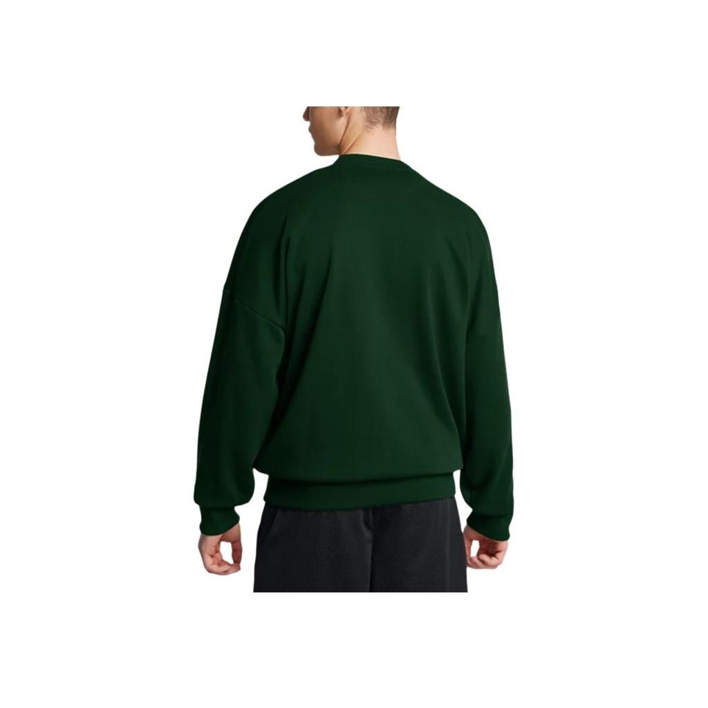Under Armour Icon Heavyweight Terry Crewneck Sweatshirt Men Sweatshirt Forest-Green 1386548-301