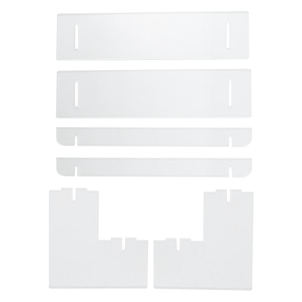 1pc 1-5Tiers Acrylic Transparent Ladder Hand-Made Model Display Stand Cupcake Candy Dessert Jewelry Doll Display Stand