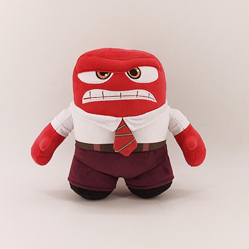 10style 21-26cm Inside Out Cartoon Characters Bing Bong Joy Sadness Anger Disgust Fear Plush Playthings Doll Presents Ideal for Children