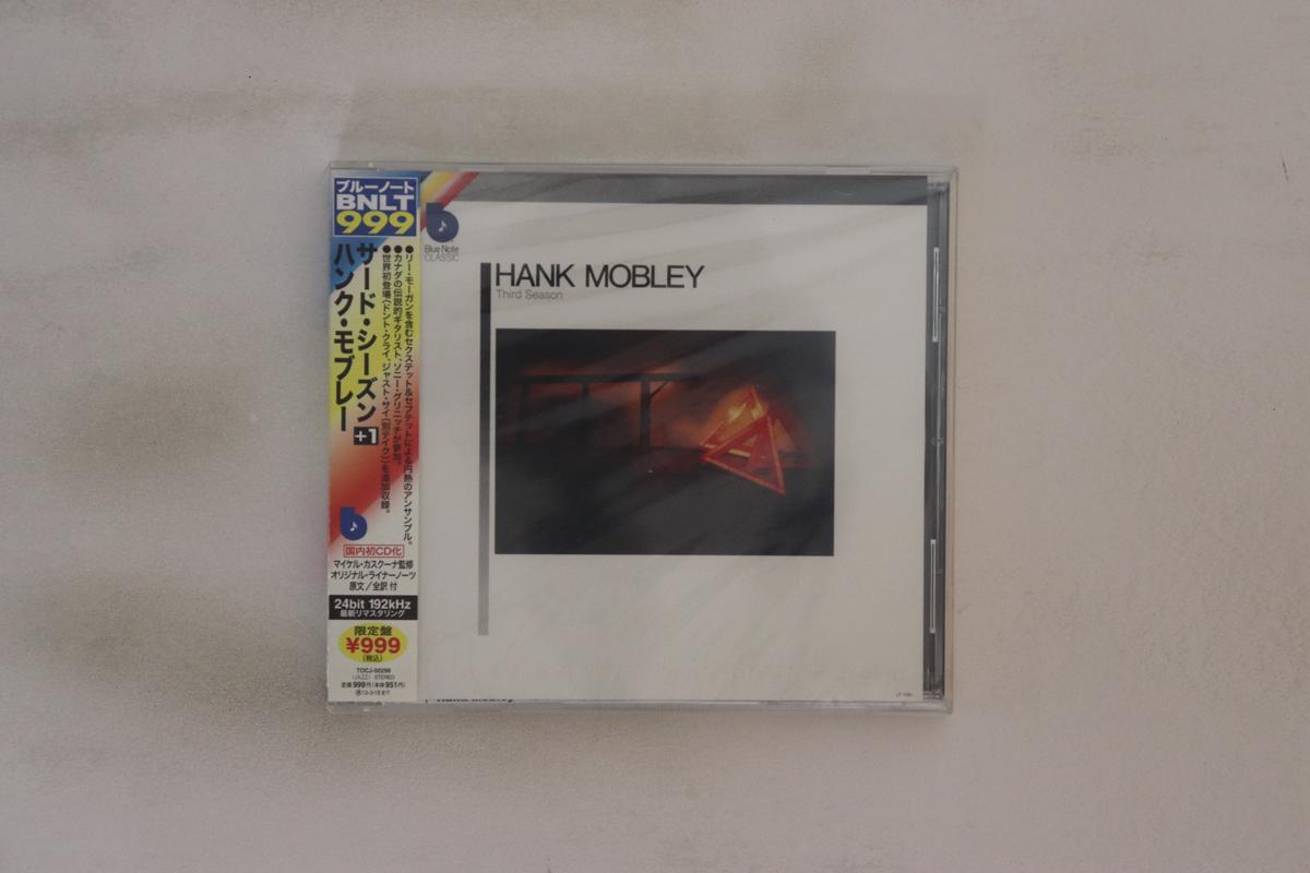 

CD HANK MOBLEY Third Season TOCJ50296 BLUE NOTE 2012 Japan Obi Jazz Used