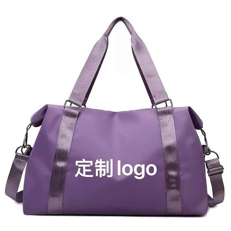 New model of dry and wet separation luggage bag, short-distance portable waterproof gym bag, yoga bag, large-capacity travel bag for women