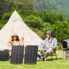 SOECOPO 1600W Portable Solar Panel Kit 18V Flexible solar Panels*2 for Camping Includes Free 100A Controller 2-meter cable