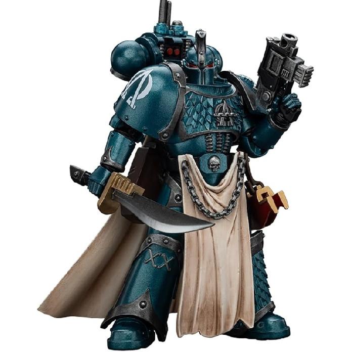 JOYTOY-Warhammer The Horus Heresy-1:18-Action Figure-Alpha Legion Alpharius, Primarch of The XXth Legion-Collection Model Birthday Gifts