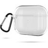 Gadgetbite Shock Proof Protection Cover Case Compatible For Airpod Pro With Keychain (Transparent)