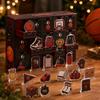 Red Basketball 2D Acrylic Keychain Pendant - Sports Series Advent Calendar