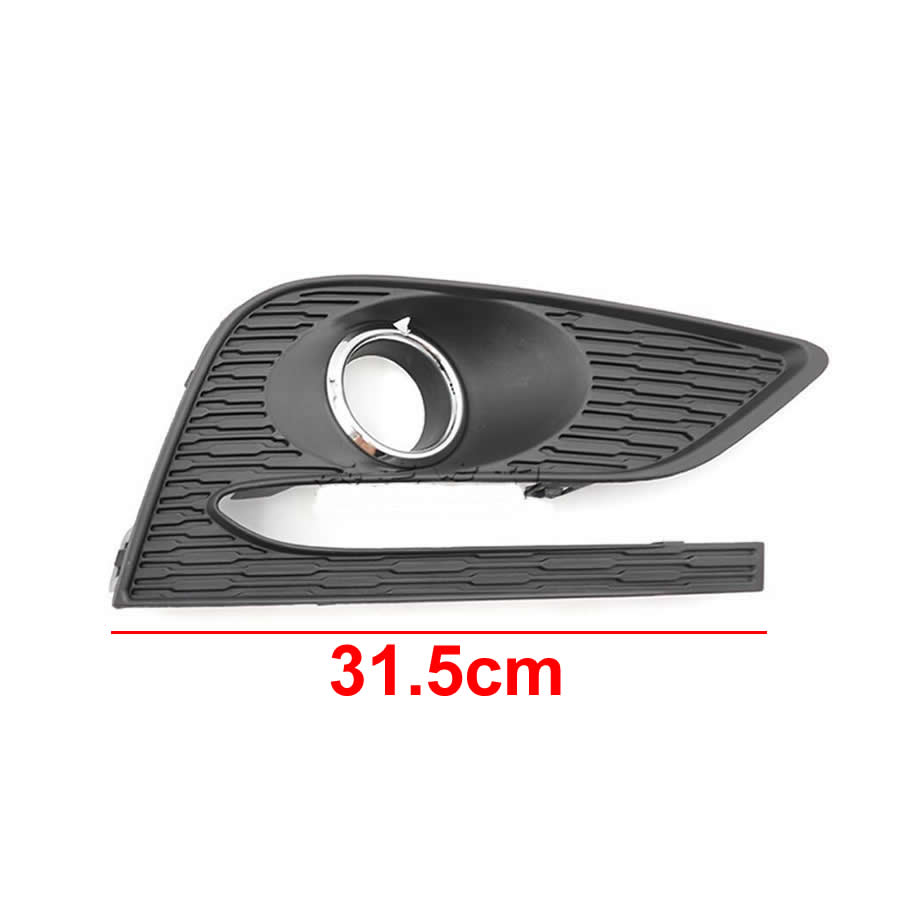 For Chevrolet Cruze 2017 2018 Front Fog Lamp Frame Anti Fog Lamp Cover Front Bar Grille Decorative Cover with