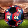 1PZ Pallone da calcio Olympique Lyonnais taglia 5 Pallone da calcio indoor Praha Colorato Per tutte le età Cucito a macchina PVC Pronto per la competizione Resistente Ad alto rimbalzo