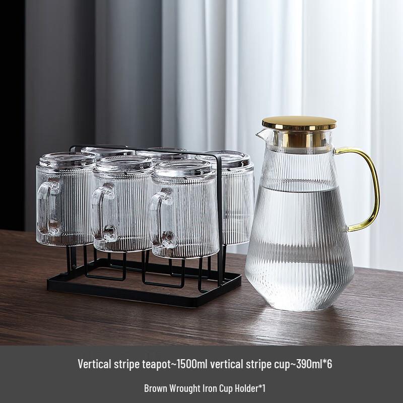 Набор стаканов и кувшин Haofeng Glass