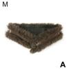 Vintage Furry Design Leather Patchwork Belt Niche Style Waistband Corset P4H7