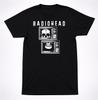 Radiohead TV Skull Graphic Black T-Shirt Experimental Alternative Rock Band Tee