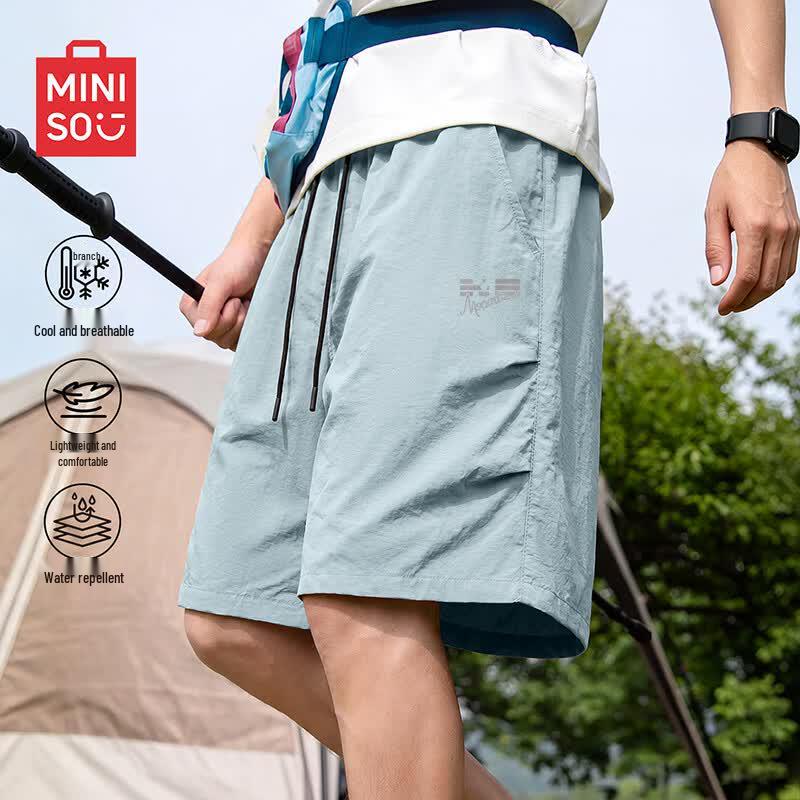 MINISO Men's Cool Touch Outdoor Functional Cargo Shorts
