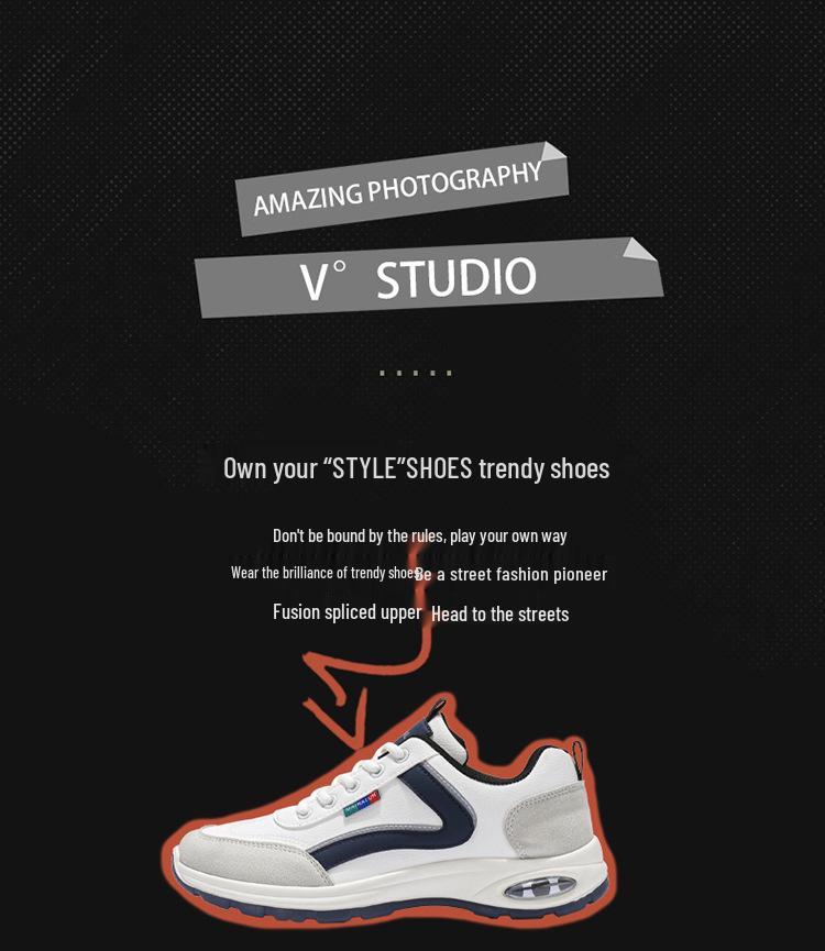 Men's Extra-Large Sneakers and Casual Sports Shoes - New Spring/Summer Collection