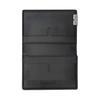 Burberry Letter Logo Flap Card Holder Women Wallets Black 80837721