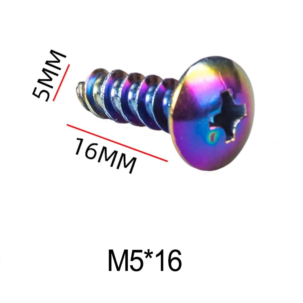 

Motorcycle Screws Screws For Scooter Stainless Steel Screws M5x16