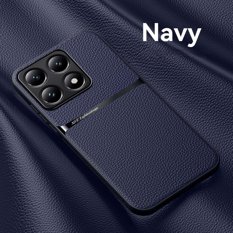 Funda For Xiaomi 14T Pro Magnetic Car Holder Leather Cover For Mi 14T Mi14T Xiaomi14T 14 T Pro 14TPro 5G Soft Shockproof Case