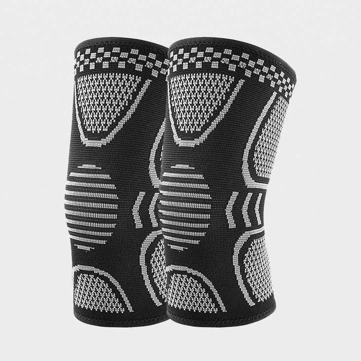 

Copper Ion Sports Knee Pads Pressurized Ring for Basketball Riding Shock Absorption Breathable Knee Support M size