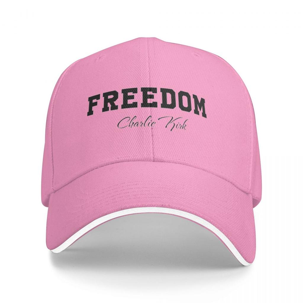Charlie Kirk Freedom Baseball Caps Snapback Baseball Hats Breathable Casual Casquette Outdoor for Men And Women