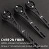 Carbon Fiber Computer Mount Holder Bicycle Bracket Stopwatch Speedometer Road Bike Compatible For Garmin Bryton