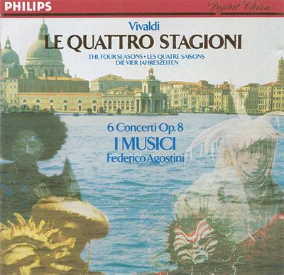 CD AGOSTINI; I MUSICI - Vivaldi: the Four Seasons  4224022 Philips 1990 Europe Classical Used