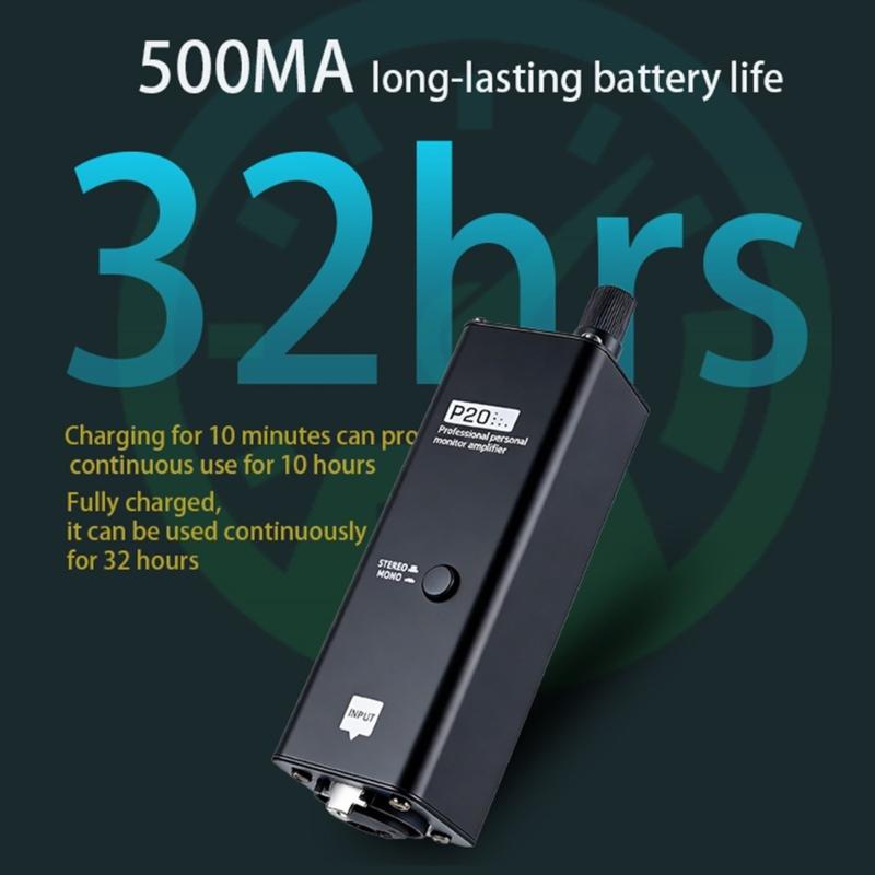 Headphone Amplifier Ear Headphone Monitor Headphone Power Amplifier Headphone Music Monitor Accessories