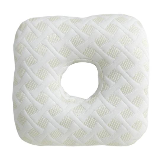 Ear Piercing Recovery Pillow Side Sleeping Pillow with Ear Hole Ergonomic Machine Washable Pillow for Ear Pain Relief Nodular Chondritis