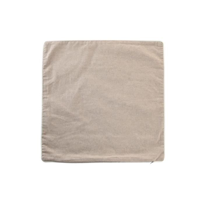 Housse de coussin - Volets marron - 50 x 50 cm - Élégance - Intérieur