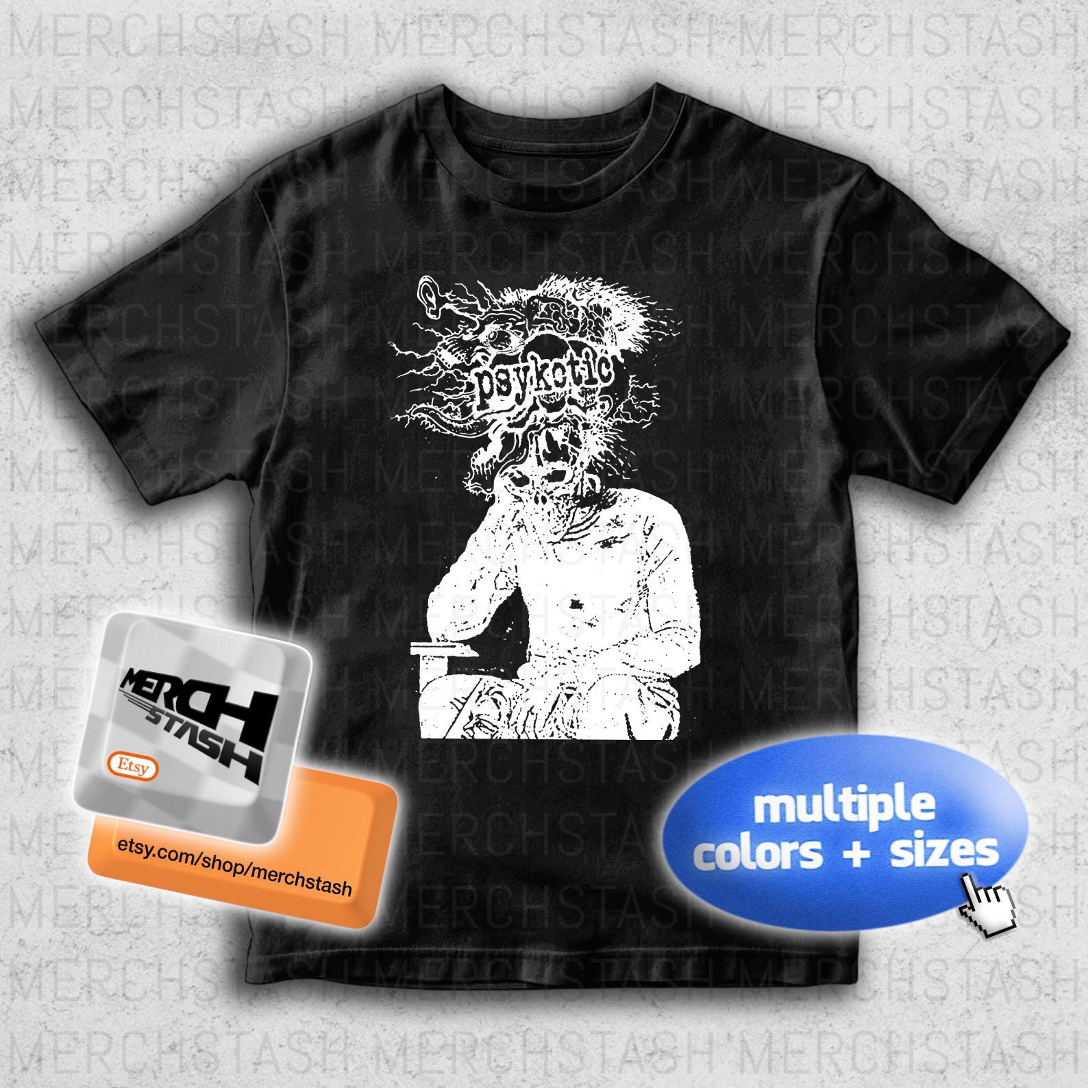 Osamason Psykotic T-Shirt Tee Merch 2XL