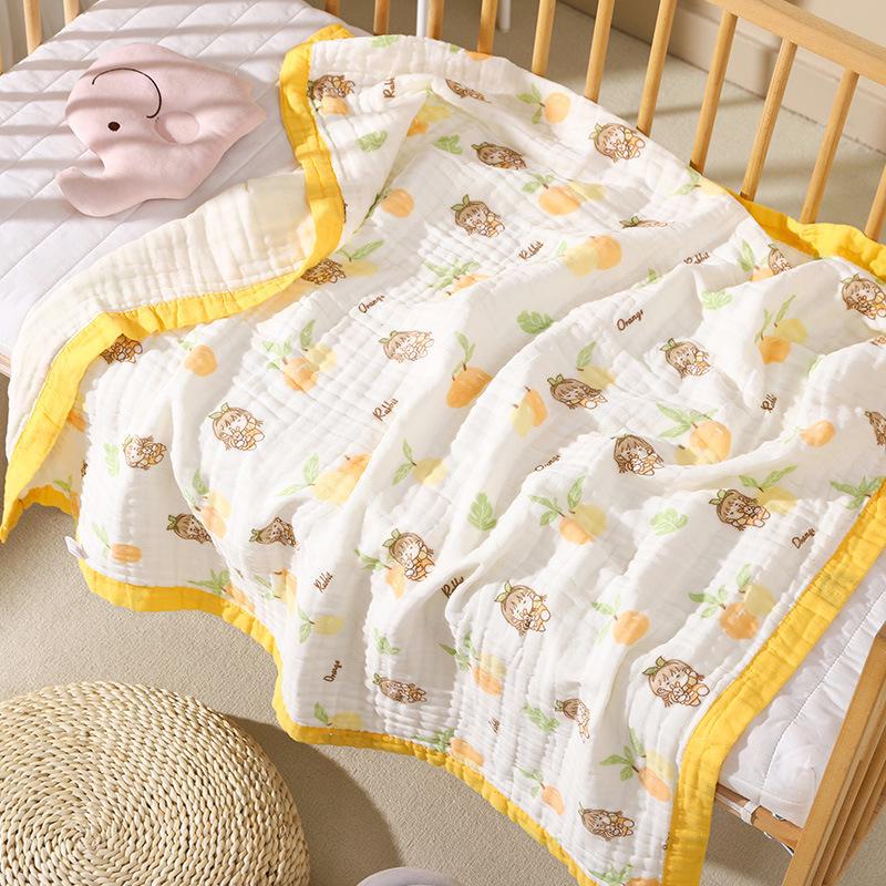 Washable Baby Gauze Quilt & Bath Towel for Cool Summer Use