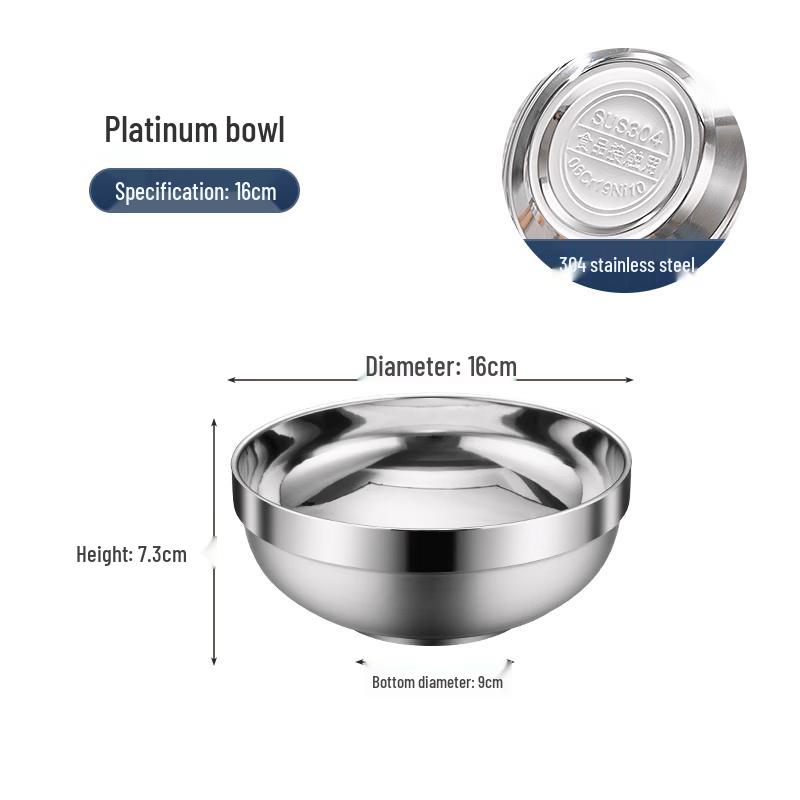 SPSR 304 Stainless Steel Soup Bowl Set