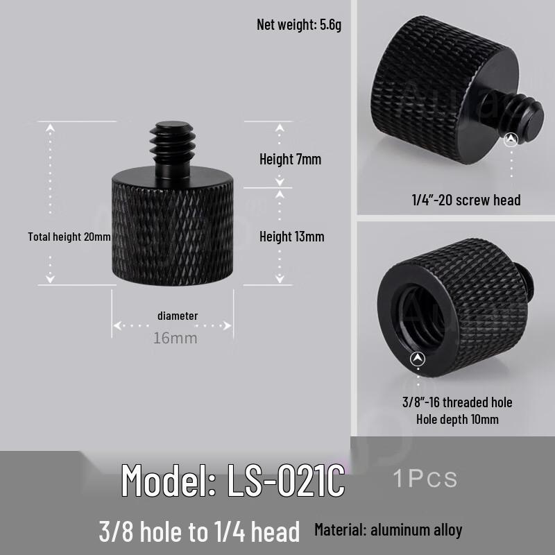 TEXIAN 3/8 to 1/4 Thread Screw Adapters (10-Pack)