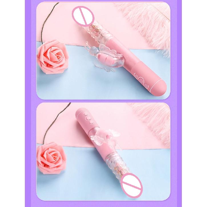 Rotating Bead Vibrator Female Retractable Masturbation Massage Stick Adult Sex Props Sexy Toys Masturbator Dildos Sex