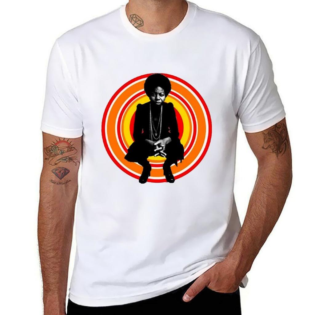 Retro Nina Simone T Shirt Nina Simone Shirt Top Selling T Shirt TShirt Outdoor Activity Sports TShirt
