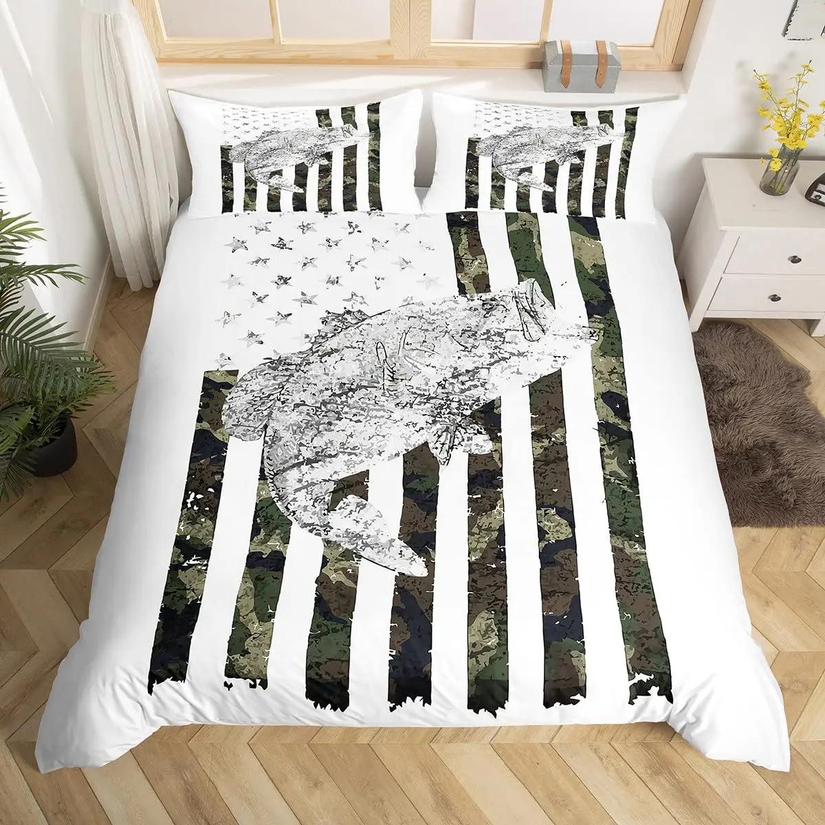 

Comforter Marlin Swordfish Queen Size Kids Ocean Fish Bedding Set Boys Girls Nautical Marine Fishing Theme Comforter Comforter (quilt)-EU Single(135*200cm)3pcs