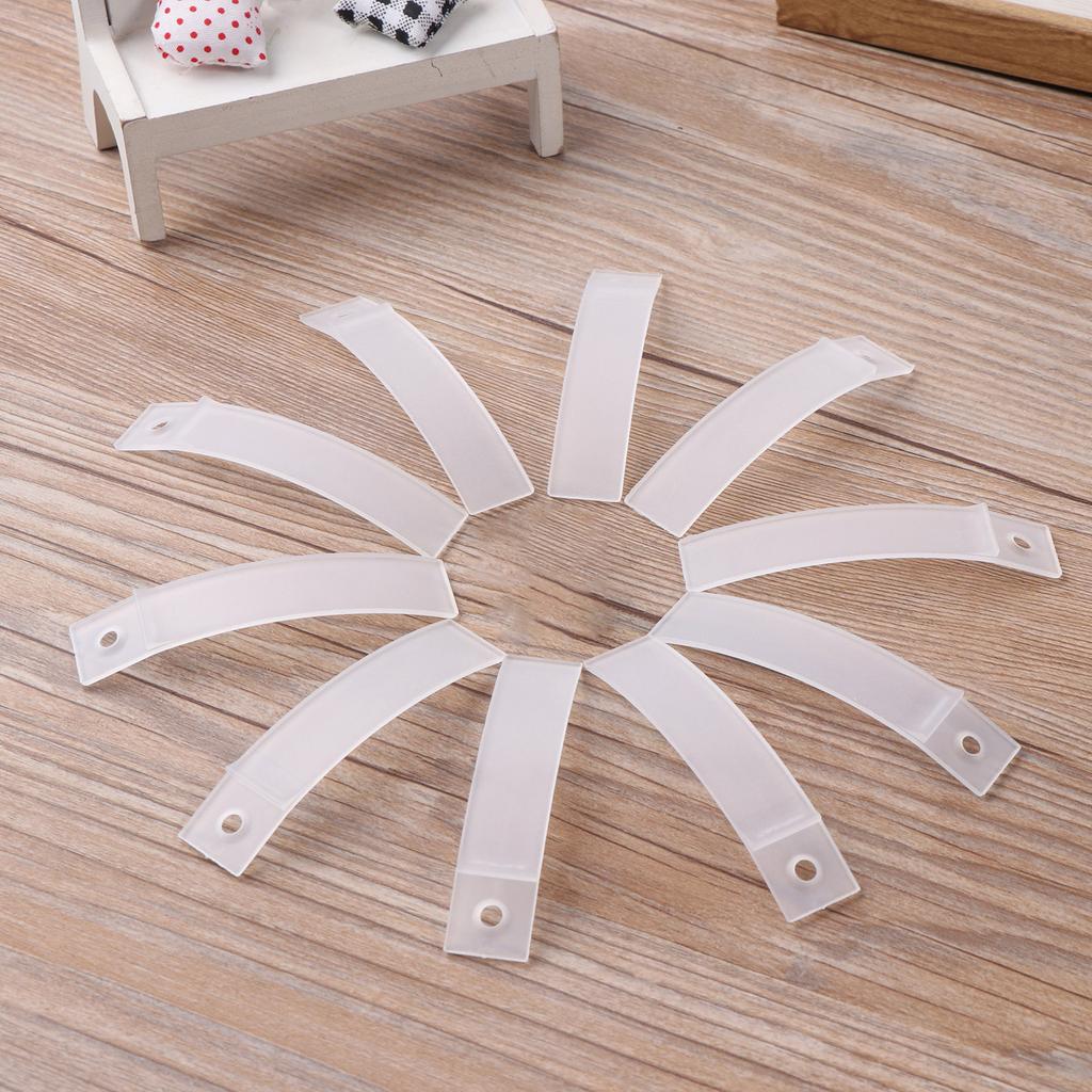 10Pcs Plastic Drawer Stops Drawer Bottom Repair Fixing Tool Home Anti-slip Drawer Stoppers Furniture Drawers Accessories