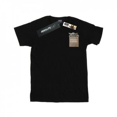Camiseta masculina The Mandalorian Precious Cargo com bolso falso