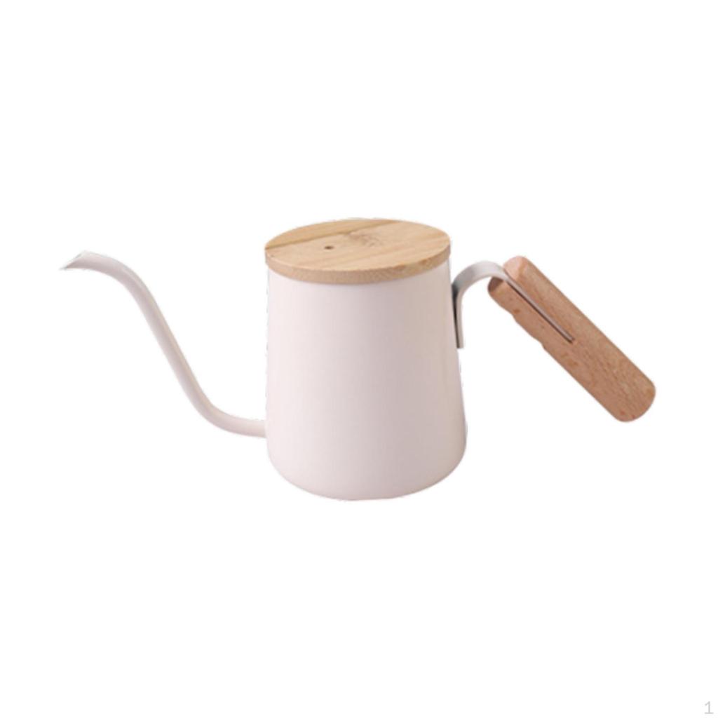 250ml Verbrühschutz Kleine Schwanenhals-Kaffeekanne für Handaufguss und Tee