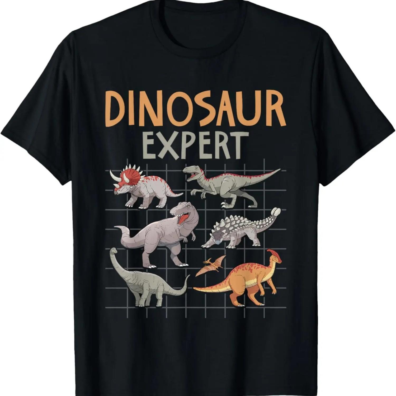 Dinosaur Expert Paleontologist Dino Lover Paleontology T-Shirt S чёрный