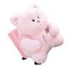 Car Mounted Tissue Box 2 In 1 Cartoon Plush Doll Auto Armrest Box Paper Drawer Storage Car Trash Can Tissue Holder