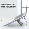 Laptop Stand Strong Bearing Capacity Good Hardness Foldable Desk Steady Laptop Holding Stand for Office