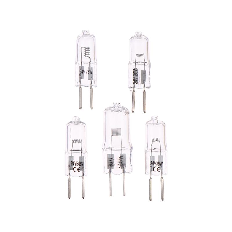 1Pc G5.3 24V 20W 35W 50W 70W 100W Glühbirne G5.3 Glühbirne G5.3 24V Glas Glühbirne Aroma Lampe Birne Halogen Lampe Perlen