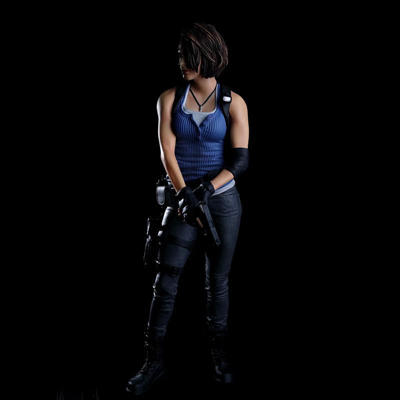Anime Biohazard Jill Valentine Leon Scott Kennedy PVC Action Figures Reside Evil Leon Figure Collection Doll Children Gift