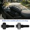 Motorrad Lenker Aufbewahrungstasche Nylon Wasserdicht Batterie Rahmen Tasche mit Kopfhörerloch Tragbar Handy Tasche E-Bike Zubehör